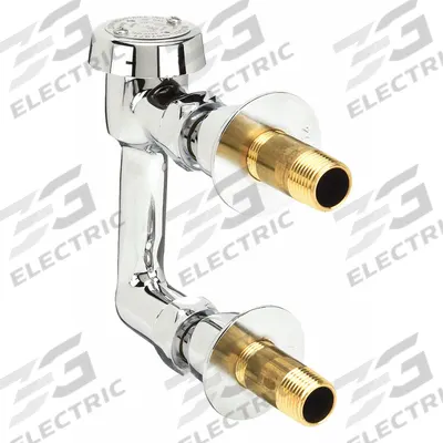 ZURN Concealed Vacuum Breaker: MNPT x MNPT, 1/2 in Pipe Size, Chrome-Plated - Elevated Atmospheric Vacuum Breakers
