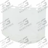 PIP Face Shield Visor: 15 1/2 in Overall Wd, 7 in Overall Ht, 0.04 mm Overall Thick, Clear, Anti-Fog (MPN 251-01-5210). Key specifications — Material: Polycarbonate; Brand: PIP.