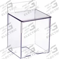 Hairnet Dispenser: Table/Wall, 4 3/4 in x 4 5/8 in x 7 1/8 in, PETG, Clear (MPN 4GMT2). Key specifications — Dispensing Method: Hinged Top; Mounting Location: Table; Material: PETG; Dispenser Capacity: 48 Hairnets; Products Dispensed: Hairnets (Bulk); Dispenser Features: 1-Handed Access; Dispenser Layout: 1 Compartment; Dispenser Style: Stack.