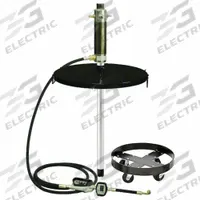 WESTWARD Air Drum Pump: Trolley, 5:1, 6.6 gpm Max. Flow Rate, Digital Oil Control Valve/Hose/Pump (MPN 5TCU7). Key specifications — For SAE Viscosity Grade - Maximum: 240; Pressure Ratio: 5:1; Brand: WESTWARD; For Container Size: 16 Gal Drum.