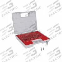 INSIZE Pin Gage Set: Go (Plus), 0.011 in to 0.06 in, 0.001 in Dia Increment, ZZ Tolerance Class (MPN 4162-111). Key specifications — attr1182482: ZZ; attr1182483: +0.0002 in; attr1182499: INSIZE.
