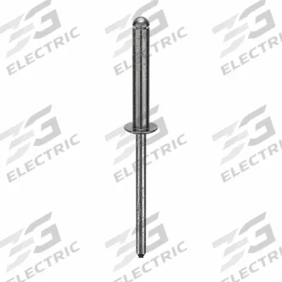 APPROVED VENDOR Blind Rivet,2 9/40" L,0.156" dia,PK500: Inch, 2 7/32 in Overall Lg, 59/64 in Body Lg - Domed-Head Blind Rivets