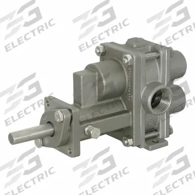 PULSAFEEDER Rotary Gear Pump Head: 316 Stainless Steel, 3/4" FNPT, Metal Alloy, 316 SS - C-Face Mount Gear Pump Heads