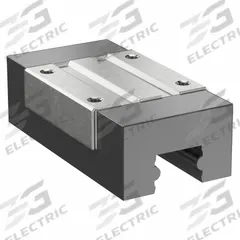 NB Block: For 25 mm Rail Wd, Ball, Alulin Guide, 29.9 mm Carriage Ht, 48 mm Carriage Wd, Aluminum (MPN GNS-2500). Key specifications — Carriage Material: Aluminum; Roller Material: Steel; Size: 25; Brand: NB; Type: Alulin Guide.