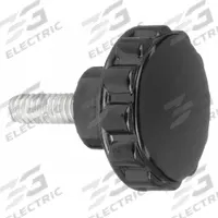 DAVIES Hand Knob: Fluted, Thermoset, 5/16"-18 Thread, 25 mm Thread Lg, 1.5 in Dia (MPN 3009CC). Key specifications — Brand: DAVIES.