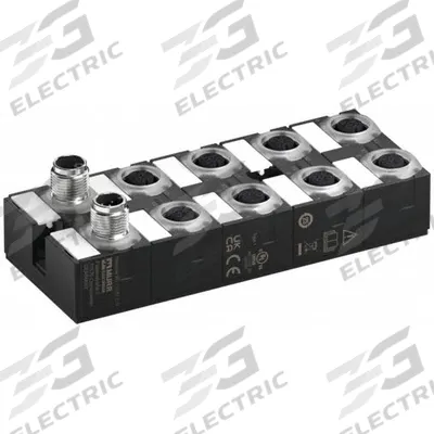 MURRELEKTRONIK IO-Link hub: 8 Output Ports, 5-Pole A-Coded M12 Female, 16 Digital Inputs - General Purpose Class A IO-Link Hubs