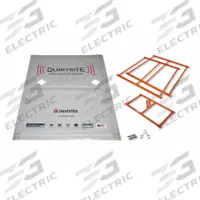 QUIETSITE Acoustic Barrier: 4 ft Overall Wd, 6 1/8 ft Overall Lg, 1 1/2 in Thick, Polyester/Steel (MPN 26462KT). Key specifications — Panel Shape: Straight; Brand: QUIETSITE; Includes: Base (Foot).