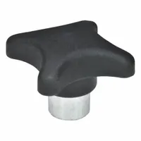 JW WINCO Plastic Hand Knobs with Steel Hub: Plastic w/ Steel Thread, 1/4"-20 Thread, 1.26 in Dia (MPN 3TCC5/E). Key specifications — Brand: JW WINCO.