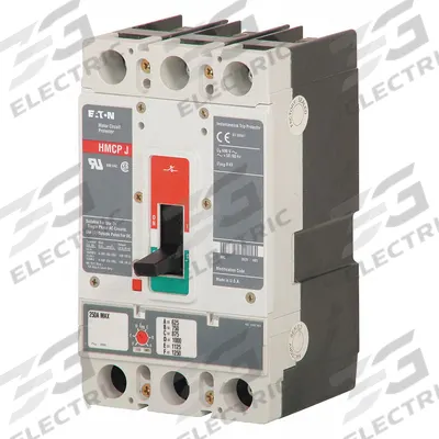 EATON Molded Case Circuit Breaker: 50 A Amps, 65kA at 600V AC, Fixed, ABC, Line/Load Lug - Eaton Motor Circuit Protectors