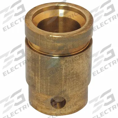 CHICAGO FAUCETS Cartridge Sleeve: Use with Hot/Cold Water, Brass, Rough Brass - Faucet Stems, Spindles, Filters & Cartridge Parts