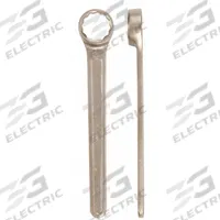 AMPCO Box End Wrench: Natural, 34 mm Head Size, 10 1/2 in Overall Lg, Std, 0° Head Offset Angle (MPN 4438). Key specifications — attr309427: Natural; attr309429: No; attr324926: AMPCO.