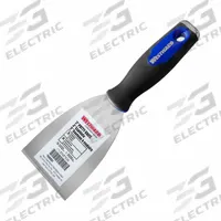 WESTWARD Putty Knife: Bld. Mat. Carbon Steel, Hdl. Mat. Plastic, Bld. Shp. Tapered (MPN 832F93). Key specifications — attr1005781: Protective Bag; attr1004888: WESTWARD; attr1029665: Half.