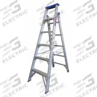 TIVOLI Combination Ladder: 2 Configurations, Aluminum, 300 lb Load Capacity, 21 lb Wt, 6 ft, 11 ft (MPN PRODP6). Key specifications — Brand: TIVOLI; Included Features: Paint Can Hook.