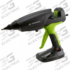 SUREBONDER Glue Gun: PRO2-500, Corded, 10 lb/hr, Finger Trigger Actuator, 120V (MPN Pro2-500). Key specifications — Standards: C-US; Voltage: 120V; Output Rate: 10 lb/hr; Series: PRO2-500; Brand: SUREBONDER.