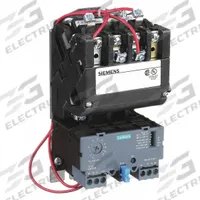 SIEMENS NEMA Magnetic Motor Starter: Non-Reversing, 3 Poles, NEMA Size 0, 18 A, 480V AC Coil (MPN 14CUD32AH). Key specifications — Brand: SIEMENS; Auxiliary Contact Form: 1NO; Coil Voltage: 380-440/440-480V AC; Phase: Three; Terminal Connection Type: Screw Terminals; Auxiliary Contacts Included: 1NO; Signaling Features: Pilot Light; Thermal Units Required: None (Not Applicable to Electronic Overloads).