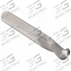 APPROVED VENDOR Ball End Mill: Carbide, 2 Flute, 1/4" Mill Dia, 3/4" LOC, 2-1/2" OAL (MPN 221-001060)