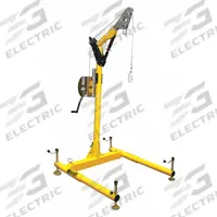 MILLER BY PIP Four Piece Hoist Winch System: Floor Mnt, 3 1/8 ft Min Base Wd, 5 3/8 ft Max Base Wd (MPN DH-1/). Key specifications — Brand: MILLER BY PIP; Confined Space Component: Davit System; System Includes: 8442-Z7 65 ft; Material: Aluminum; Mounting Type: Freestanding.