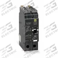 SQUARE D Miniature Circuit Breaker: 110 A, 277/480V AC, Single Phase, 18kA at 277/480V AC, 2 Poles (MPN EDB24110). Key specifications — Phase: Single; Amps: 110 A; AC Voltage Rating: 277/480V AC; Max. AIR Rating: 18kA at 277/480V AC; For Use With: Square D NF Panelboards; Brand: SQUARE D.