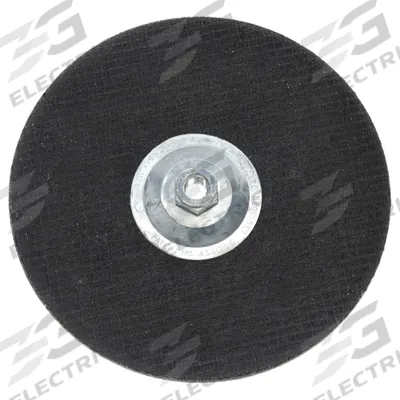 UNITED ABRASIVES-SAIT Depressed Center Grinding Wheel: Type 27, 9" x 1/4" x 5/8"-11, Aluminum Oxide - General Purpose Grinding Wheels for Carbon & Stainless Steel