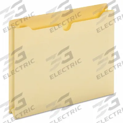 UNIVERSAL ONE File Jacket: Manila, 8 1/2 in Ht, 11 in Wd, Manila - File Jackets