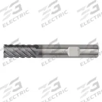 WIDIA HANITA Corner Radius End Mill: Carbide, AlTiN Coated, 6 Flute, 8 mm Mill Dia, 19 mm LOC (MPN D51808003W)
