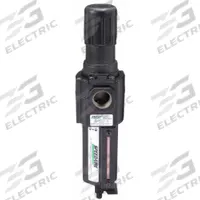 SPEEDAIRE Filter-Regulator: Std Duty Series, 3/4 in NPT, 212 cfm, 40 micron, 5 psi to 150 psi (MPN 4ZK98). Key specifications — attr109419: SPEEDAIRE; attr109429: Aluminum; attr109463: No; attr109467: Rubber; attr109468: Standard Duty.
