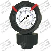 PIC GAUGES Pressure Gauge with Diaphragm Seal: 0 psi to 60 psi, 701DDS-252, 2 1/2 in Dial, Viton (MPN 701DDS-252D). Key specifications — Brand: PIC GAUGES; Gauge Case Liquid: None; Seal Fill Liquid: Glycerin; Seal Lower Housing Material: Polypropylene; Accuracy: ±2-1-2%; Gauge Wetted Parts: Brass.
