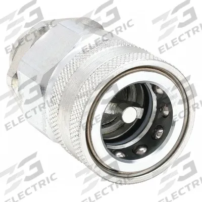 SNAP-TITE Hydraulic Quick Connect Hose Coupling: 3/4 in, Steel, 94.63 lpm Max. Flow Rate - H Series Hydraulic Quick-Connect Coupling Bodies