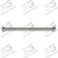 APPROVED VENDOR Shower Curtain Rod: 1 in Overall Wd, Stainless Steel, Chrome-Plated, Wall (MPN 2VAN1). Key specifications — Brand: APPROVED VENDOR; Finish: Chrome-Plated; Material: Stainless Steel; Includes: Mounting Hardware; Mounting Type: Wall.