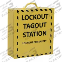 SKILCRAFT Lockout Station Cabinet: Lockout Station, No Padlocks, Lockout Station, Lockout Board (MPN 5340-00-NIB-0428). Key specifications — Visibility Inside: Clear Door/Window; Station Type: Lockout Station; Mounting Location: Wall; Portable: Yes; Material: Plastic; Cover Type: Closed; Filled: No; Brand: SKILCRAFT.