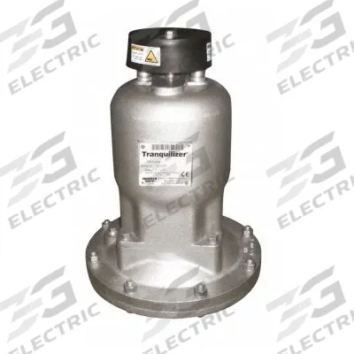 SANDPIPER Tranquilizer: Auto Dampener, Cast Iron, Neoprene/PTFE - Pulsation Dampeners