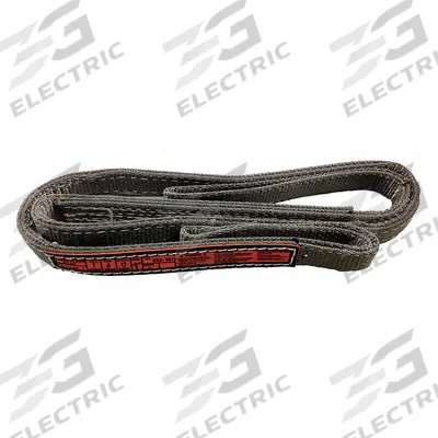 STREN-FLEX Web Sling: Type 3, Nylon, 16 ft Sling Lg, 8 in Eye Lg - Protected-Edge Nylon Flat-Eye Web Slings