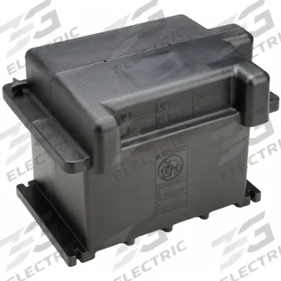 QUICKCABLE Battery Box: 6-Volt Vehicles, Group GC2 Fits Battery Size Group, 15 in Inside Lg - 6-Volt Battery Boxes