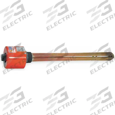 TEMPCO Screw Plug Immersion Heater: 3 Phase, 240V AC, 10,000 W Watt, 2 in NPT - Screw-Plug Immersion Heaters