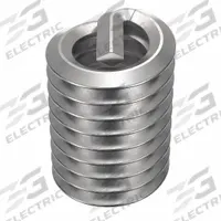 HELI-COIL Helical Insert: Tanged Tang Style, Free-Running, 1/4"-20 Thread Size, Plain, Plain, 100 PK (MPN A1185-4CN500). Key specifications — attr798694: 18-8; attr798710: Right Hand; attr798707: 1/4"-20; attr798676: Metal; attr798705: Inch; attr798675: HELI-COIL; attr798708: 200,000 to 250,000 psi; attr798713: Coarse.