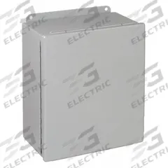 HOFFMAN Enclosure: Steel, 6 in x 4 in x 5 in, NEMA 12/13, Solid Cover, Hinged (MPN A604CHFTC). Key specifications — Brand: HOFFMAN; Closure Method: Quick Release Latch; Knockouts: Not Included.