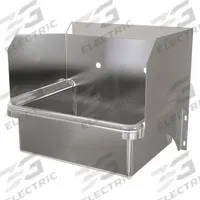 SANI-LAV Hand Sink: 1 Stations, 7 in Bowl Dp, 17 in Bowl Lg, 14 in Bowl Wd, Faucet Not Included (MPN 7078). Key specifications — Includes Side Splash: Side Splash Included; Series: Stainless Steel Hand Wash Sink; Brand: SANI-LAV.