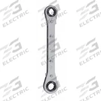 PROTO Box End Wrench: Chrome, 15 mm_17 mm Head Size, 8 in Overall Lg, Std, 0° Head Offset Angle (MPN J1195MLO). Key specifications — attr309490: Chrome; attr309484: Yes; attr309492: No; attr324928: PROTO.