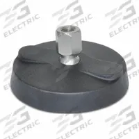 JW WINCO Female-End Leveling Mount: Swivel Boltless, Glass Filled Nylon, M20 Thread Size (MPN 20NW12). Key specifications — Load Capacity: 33,361.66 N; Mounting Holes: Mounting Holes Not Included.