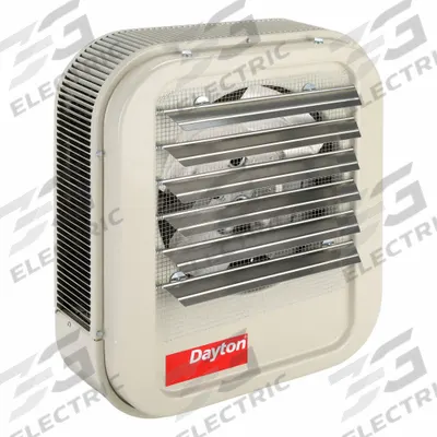 Dayton Electric Wall & Ceiling Unit Heater: 208/240 V AC, 1 or 3-Phase - Standard Suspended Electric Wall & Ceiling Unit Heaters