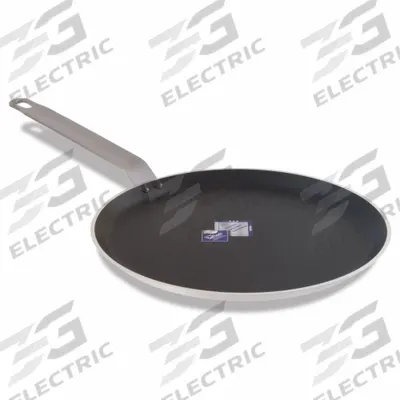 CRESTWARE Crepe Pan: 10 in Bottom Dia, Teflon (MPN CRE10) - Furnishings, Appliances and Hospitality