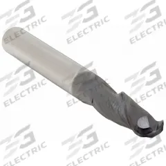 APPROVED VENDOR Ball End Mill: Carbide, AlTiN Coated, 2 Flute, 7/8" Mill Dia, 1-1/2" LOC, 4" OAL (MPN 221-001158)