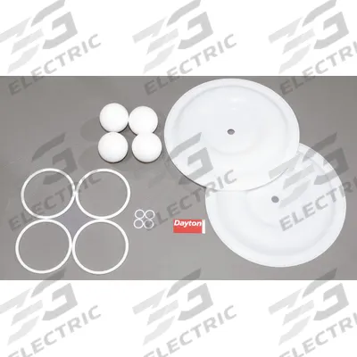 Dayton Fluid End Repair Kit: Fluid End Repair Kit, 6PY75, PTFE - Dayton Fluid-End Repair Kits