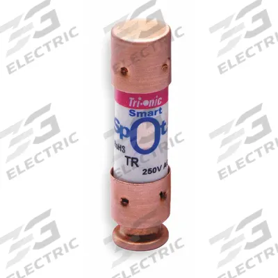 MERSEN Fuse: Class RK5, TR-RID Series, Time-Delay, 15 A, 250 V AC, 160 V DC - Time-Delay Cylindrical Fuses