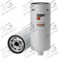 FLEETGUARD Automotive Fuel/Water Separator: Spin-On, 15 3/16 in Overall Lg, 4 9/16 in Outside Dia (MPN FS1216). Key specifications — attr1137520: BF1216; attr1137521: FS1216; attr434022: FLEETGUARD; attr1017113: Haul-Pak.