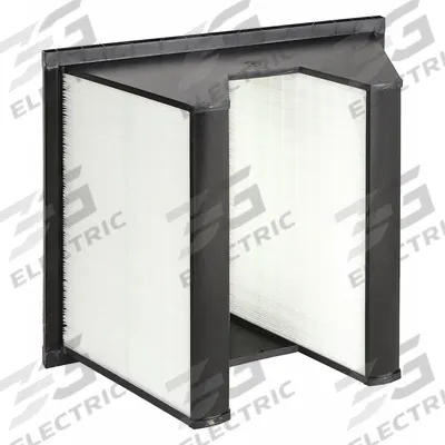 GRAINGER V-Bank Air Filter: 20 in x 24 in x 12 in, Fiberglass, Single Header - MERV 13 V-Bank Air Filters
