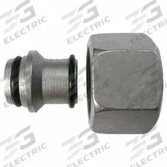 BRENNAN INDUSTRIES Compression Fitting Cap: 16 mm OD size, M24x1.5 Thread Size, Compression, Volz (MPN D0304-C-S16-SS). Key specifications — Series: Volz; Brand: BRENNAN INDUSTRIES.