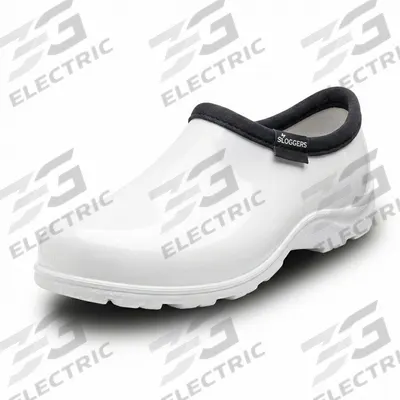 SLOGGERS Loafer Shoe: B, 6 Size, White, Loafer Shoe - Loafer-Style Plain-Toe Shoes