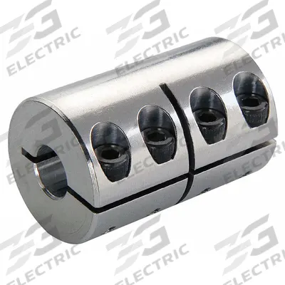 RULAND MANUFACTURING Rigid Shaft Coupling: 12 mm Bore Dia 1, 12 mm Bore Dia 2 - One-Piece Rigid Shaft Couplings