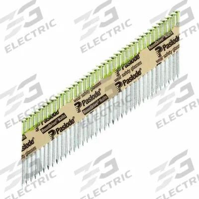 PASLODE Framing Nails: Framing Nails, Offset Round, Smooth, 3 1/4 in Overall Lg - Collated Framing Nails